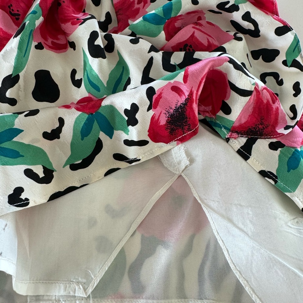 Vintage A.J. BARI Floral and Animal Print Dress - Picture 12 of 15